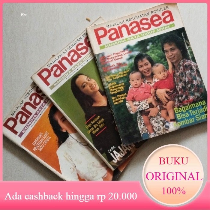 Majalah Keshatan PANASEA Original Bekas Baca Deskripsi