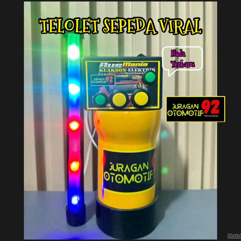 Telolet Basuri Sepeda / Klakson Telolet Sepeda / Bel Sepeda