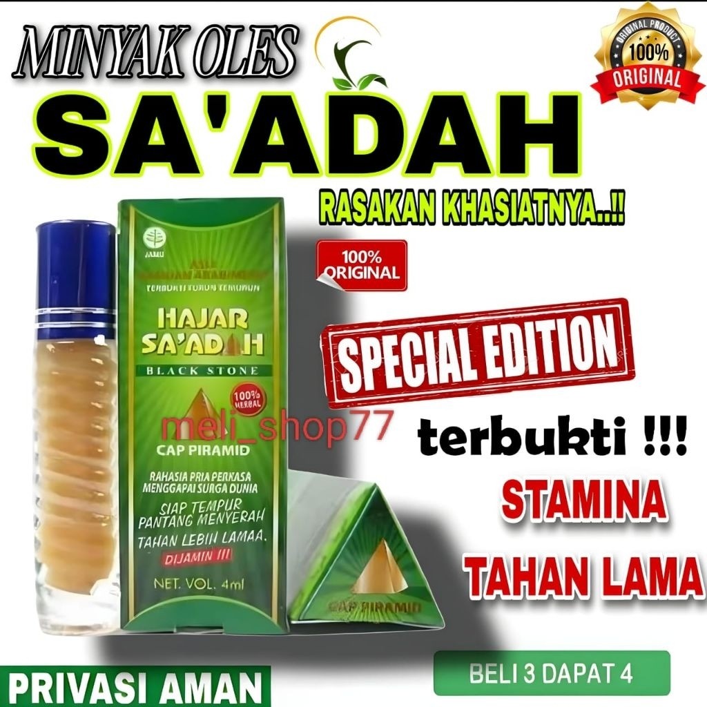 BEST PROMO hajar jahanam premium original 100% minyak oles herbal tahan lama pria jamu kuat perkasa 