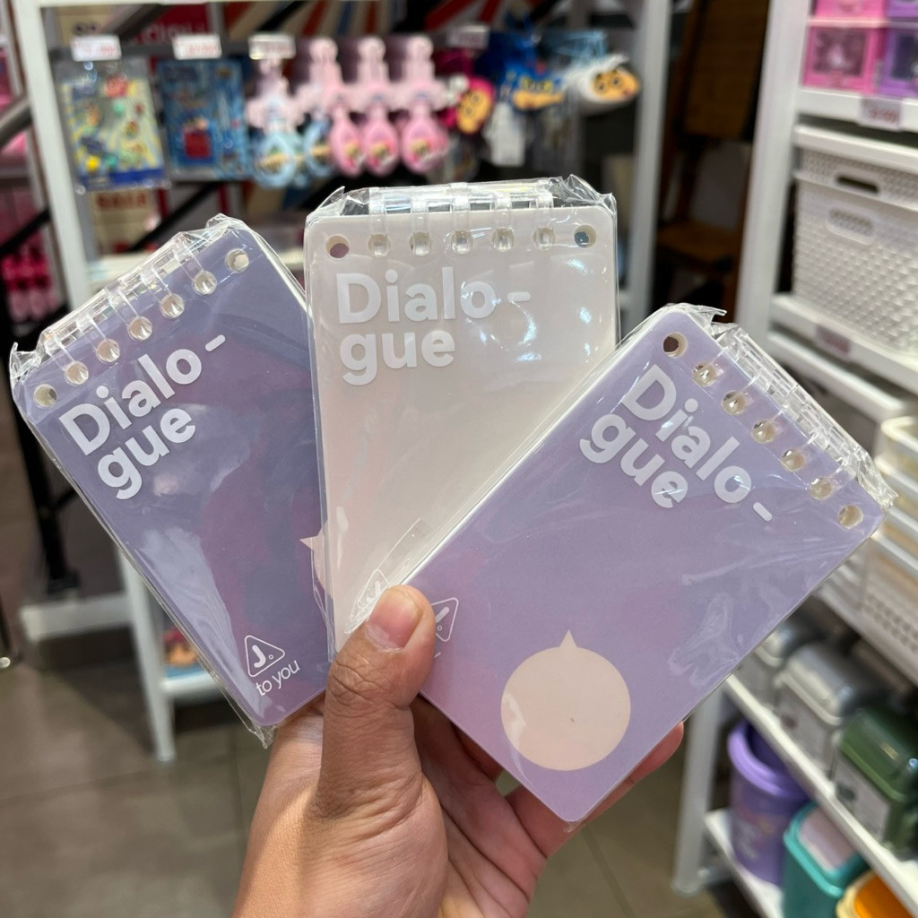 

MINISO Gray & Blue Collection 72K Loose-leaf Wire-bound Book (64 Sheets) NOTEBOOK BUKU