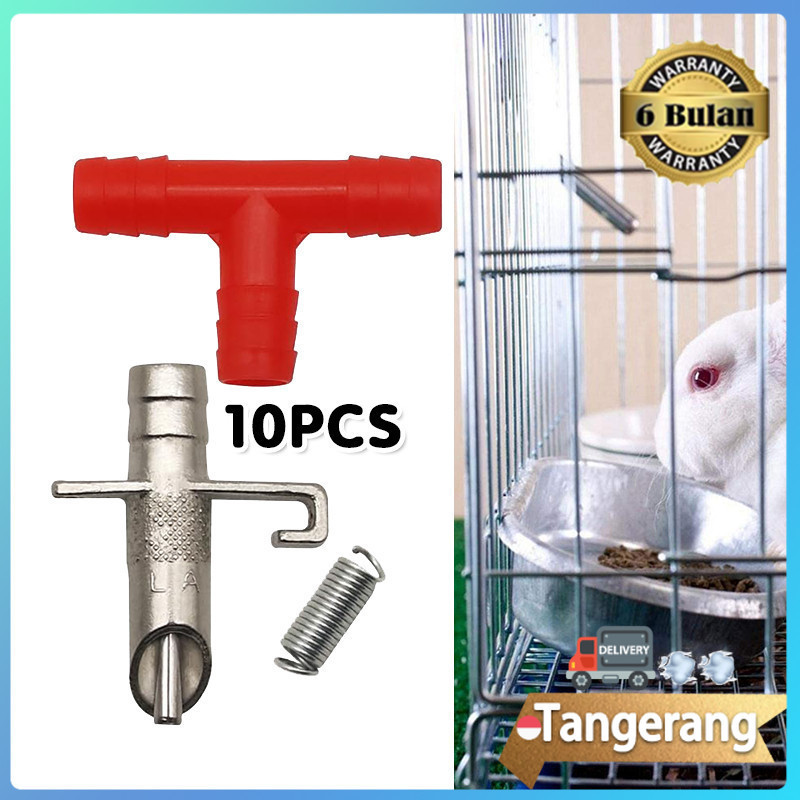 10pcs Nipel Parallel / Nipel Parallel Kelinci / Nipel Parallel Hewan / Nipel Minum Kelinci
