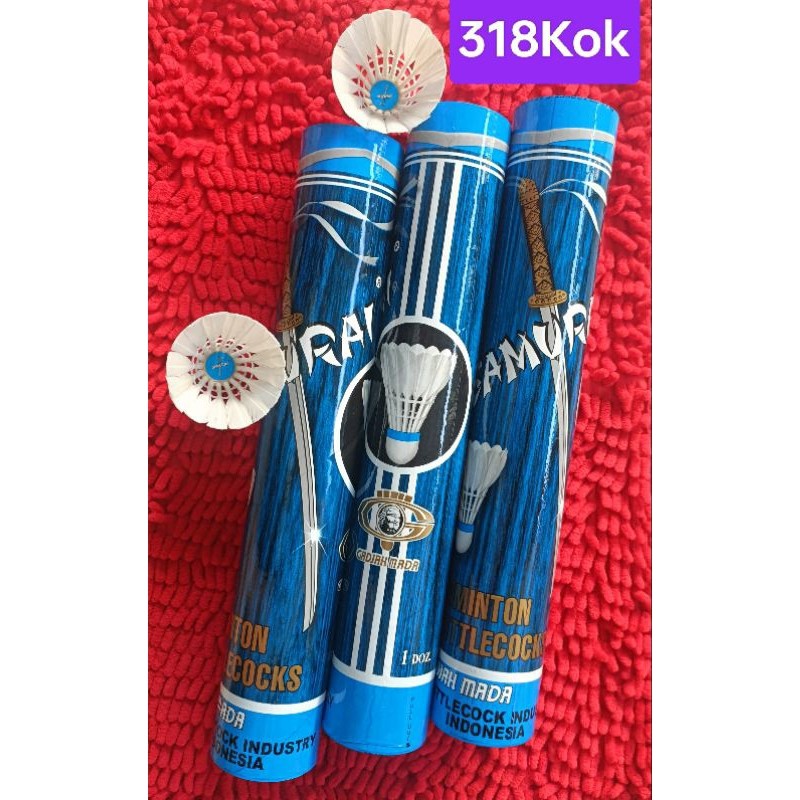 Shuttlecock Badminton Kok Bulutangkis Samurai Biru