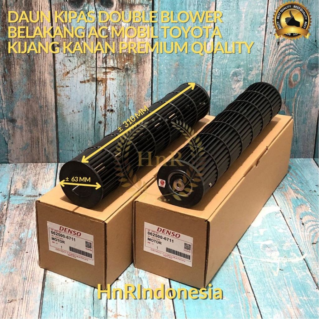 Daun Kipas Double Blower Belakang AC Mobil Toyota Kijang Kanan PREMIUM QUALITYMurah
