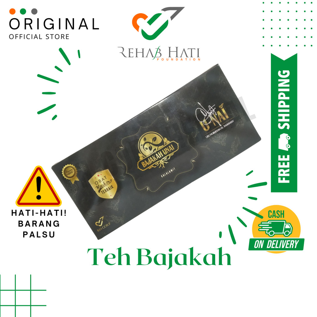 Teh Bajakah Unai Tampala Dan Kalalawit Kemasan Kantong Celup Kualitas Premium Isi 30 Kantong Celup b