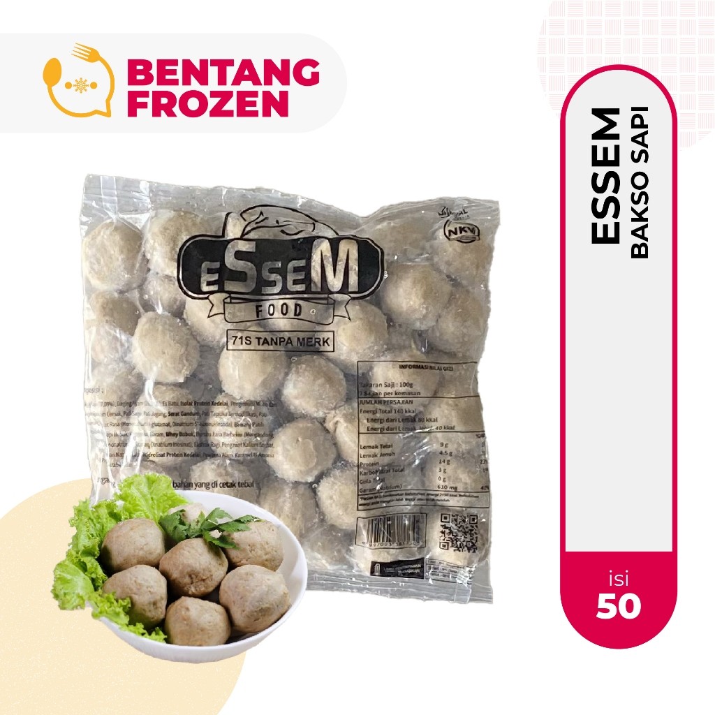 Essem Bakso Sapi Isi 50