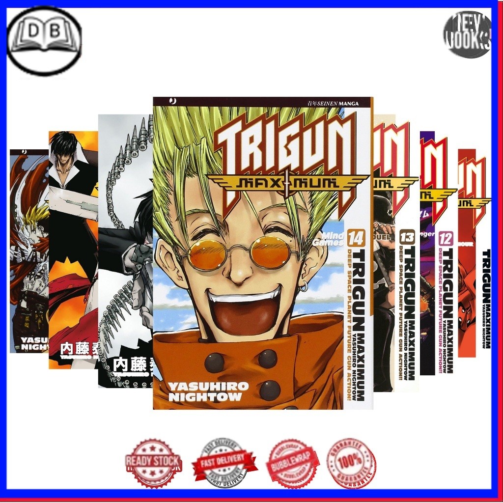 Komik Trigun Maximum (14 book series English)
