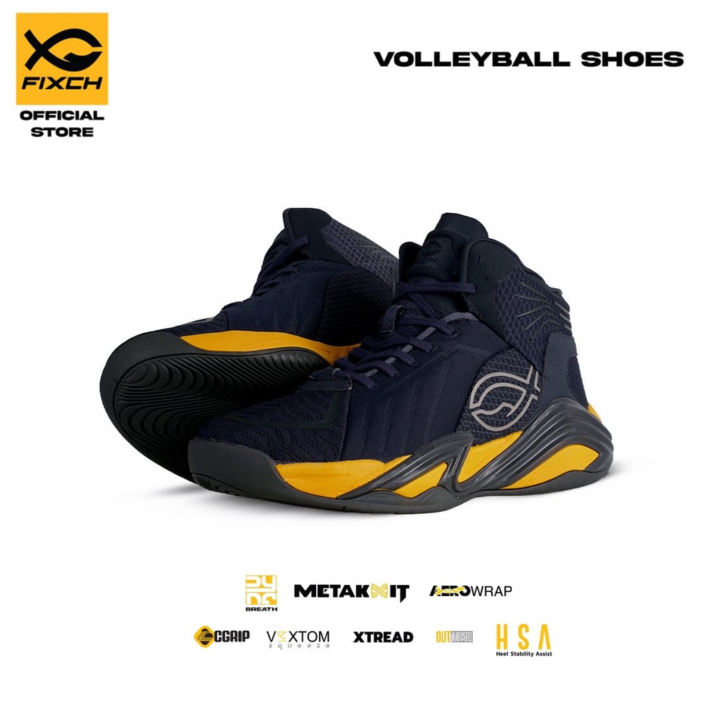 FIXCH SEPATU VOLI/VOLLEY ORIGINAL REPULSION - BLUE WING/APRICOT/fixch sepatu voli terlaris original/