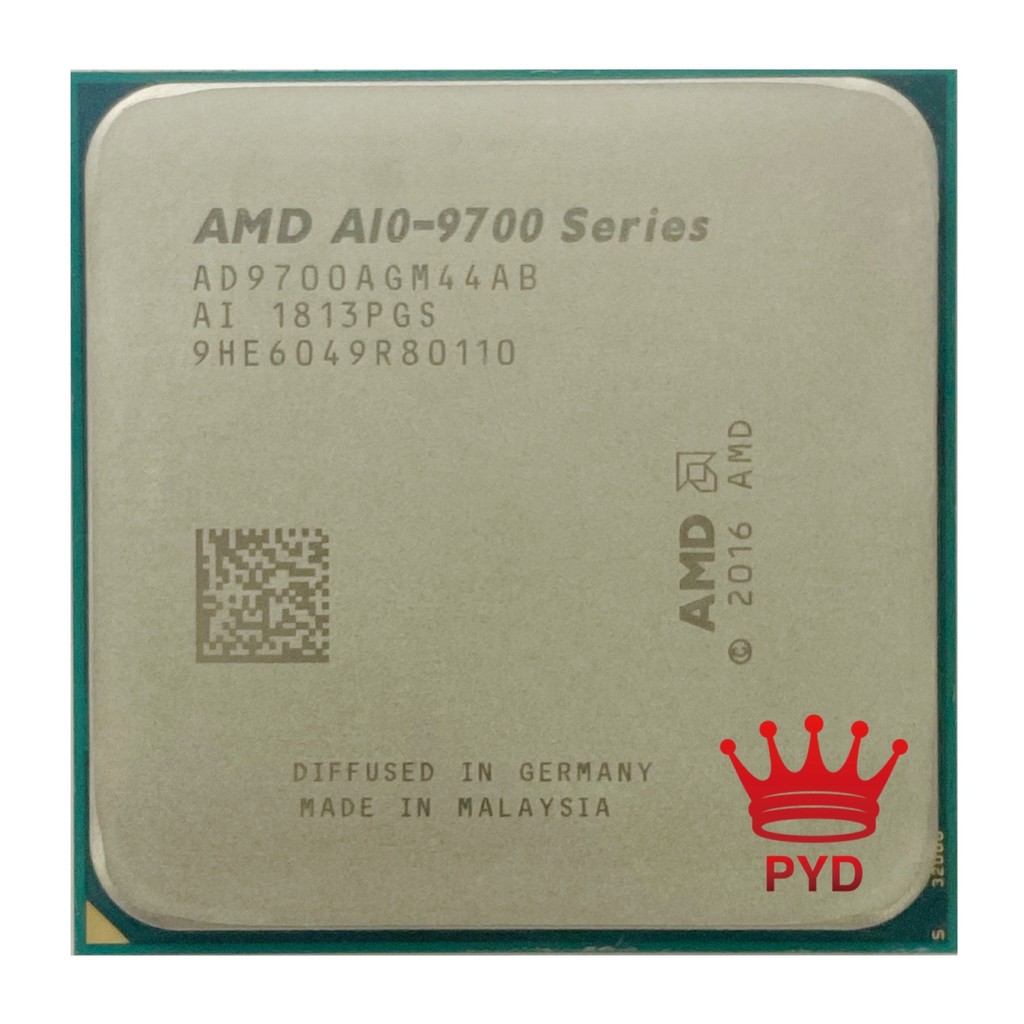 AMD Used A10-Series A10-9700 A10 9700 3.5 GHz Quad-Core CPU Processor AD9700AGM44AB/AD970BAGM44AB So