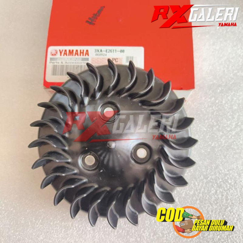 fan kipas mesin hitam F1ZR Force 1 3XA-E2611-00 asli original Yamaha