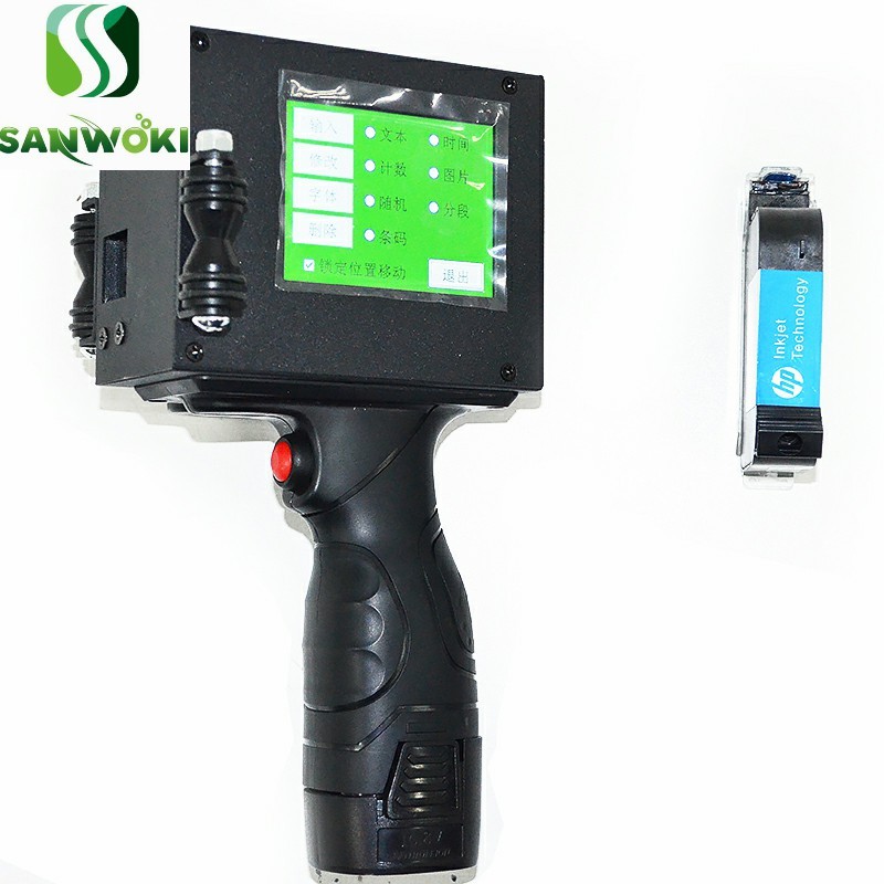 Portable Handheld Ink Jet Printer/Expiry Date Inkjet Printer/ QR Code Printer/ Card Inkjet Printer