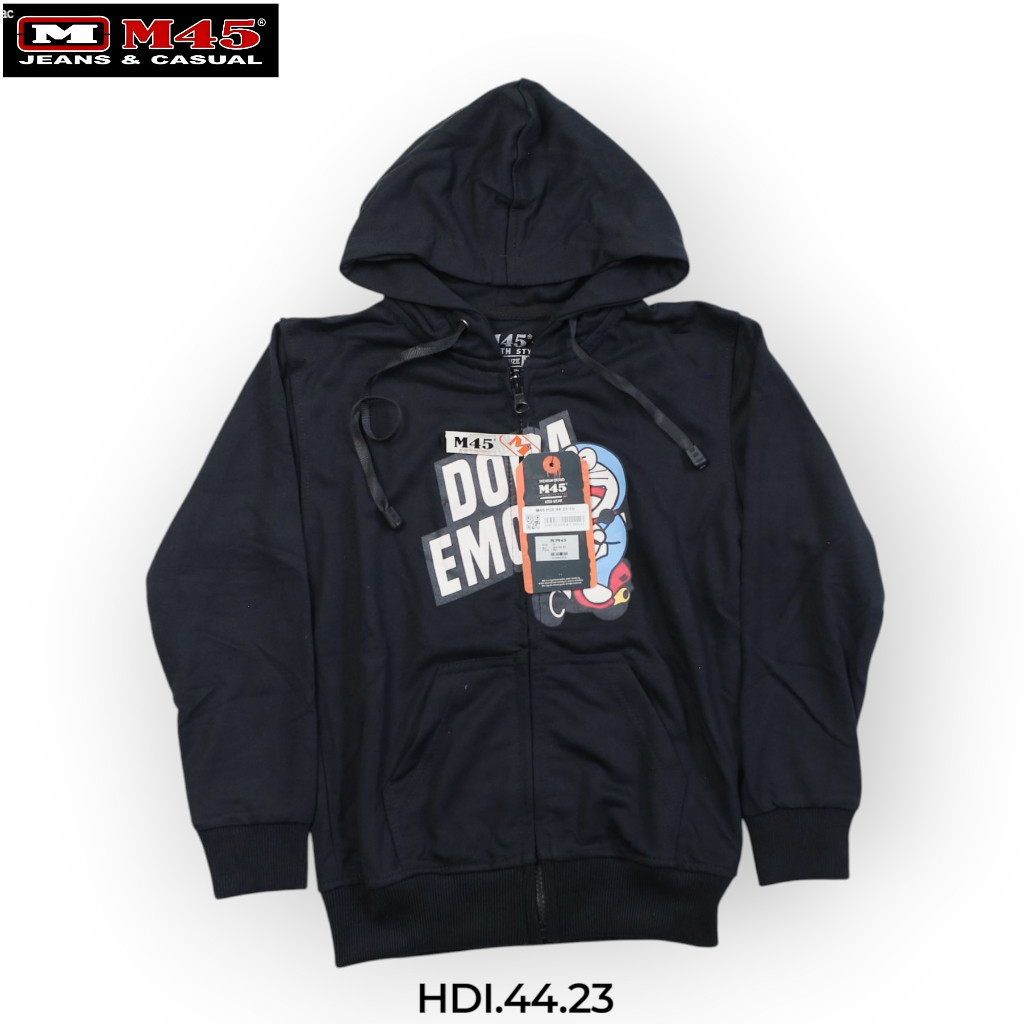 Jaket Hoodie Anak Laki-Laki Perempuan Doraemon Jaket Anak Size 8-14 Tahun - HDI.44.23 M45 Original