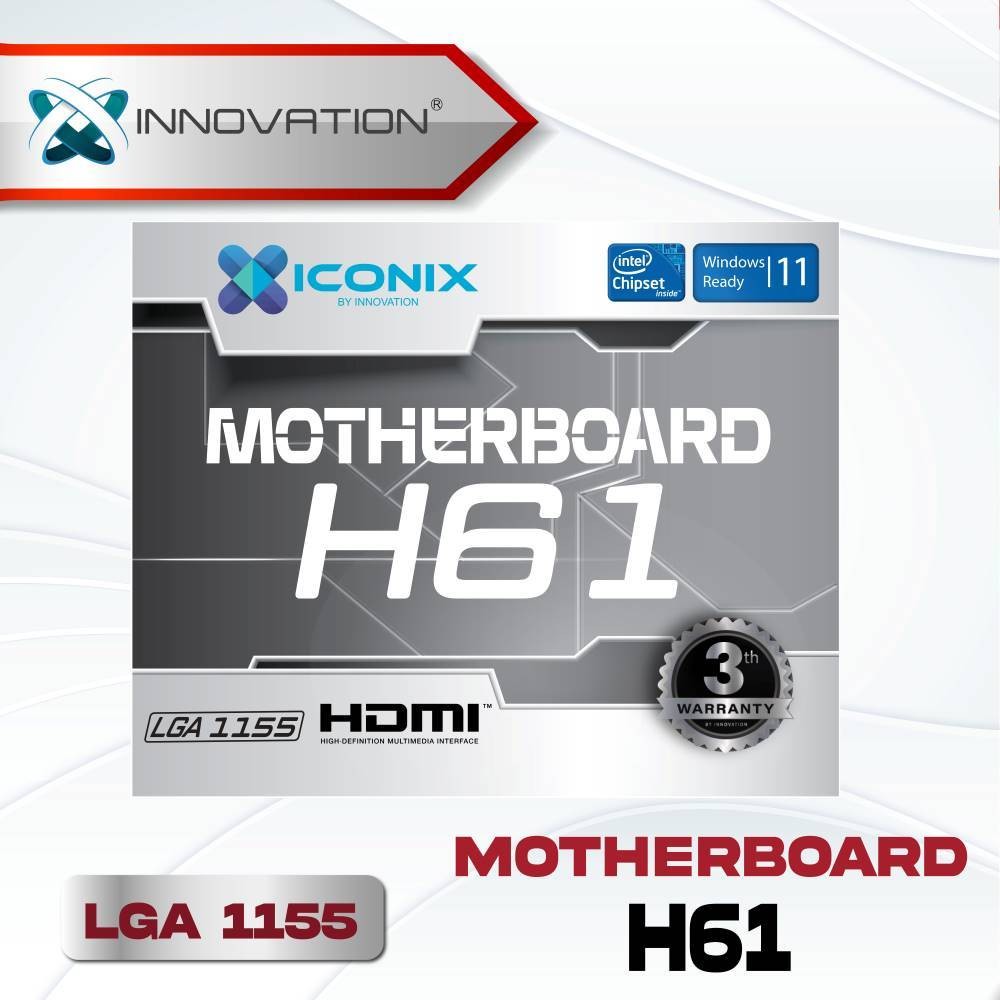Motherboard Iconix H81 DA1 Intel LGA 1150 / H61 DA1 LGA 1155