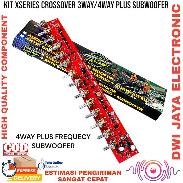 Kit Crossover 3way/4way+Subwoofer X Series CVJA