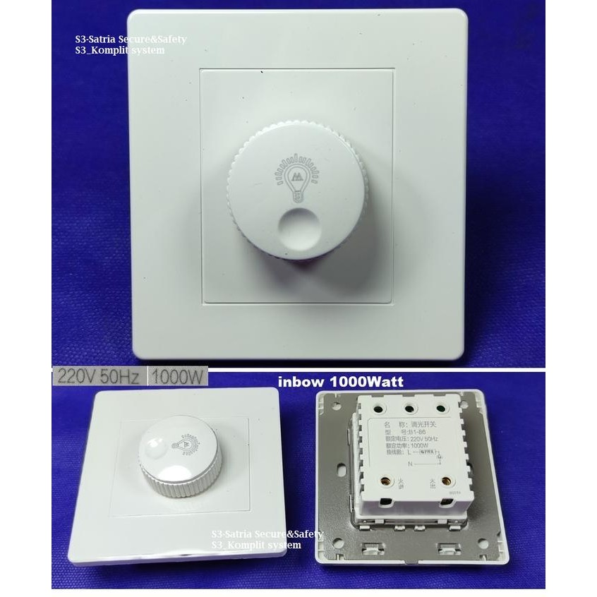 alat part komponen 1000W dimer speed Putar Ubah lampu cahaya sejuk Redup terang Saklar 1000watt Dimm