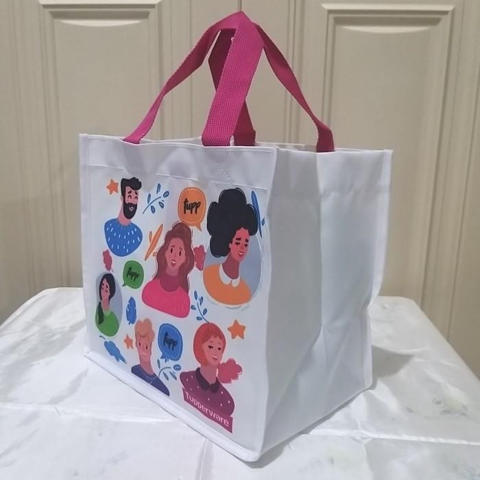 tas bekal tupperware original - Putih - Putih