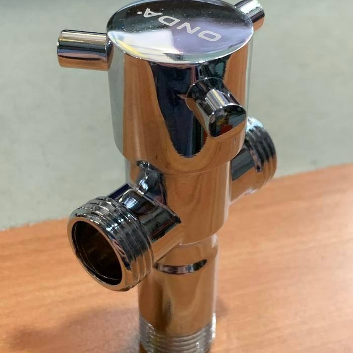 Stopkran WC Cabang 1/2" / Kran T Shower Kloset / Jet Shower Onda