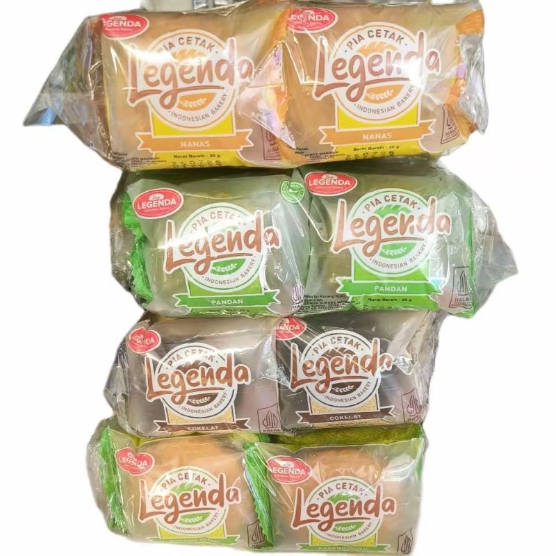 oleh oleh Medan legenda pia cetak isi 20 pcs/PAK