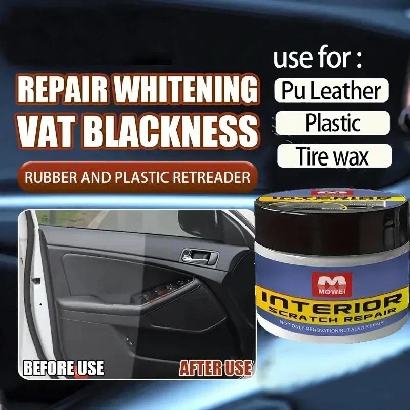QC12  Car Interior Scrat Repair Paste  Universal Leather and Plastic Repair Cream Can Be Used To Rep
