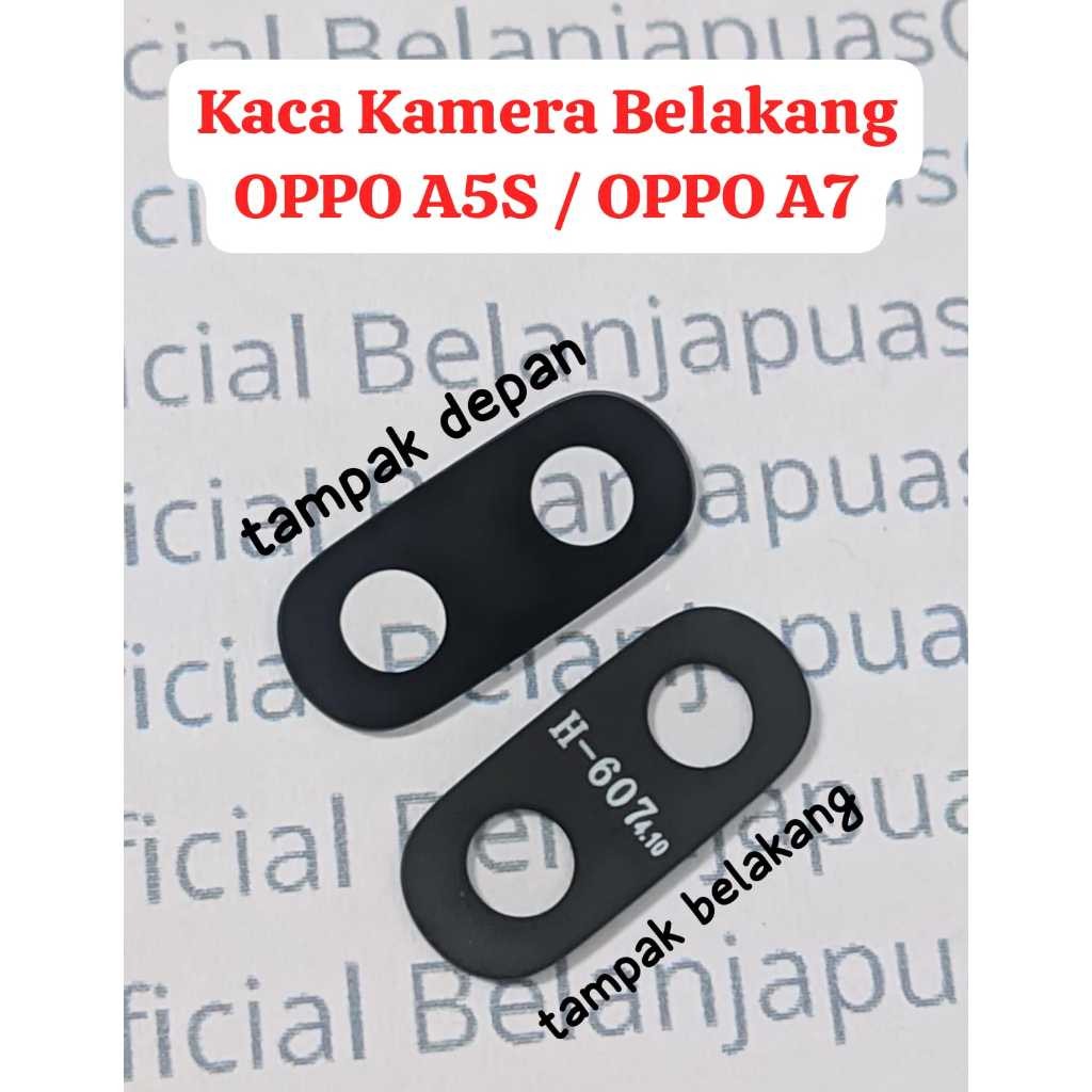 Kaca pengganti Lensa Kamera Belakang OPPO A5S