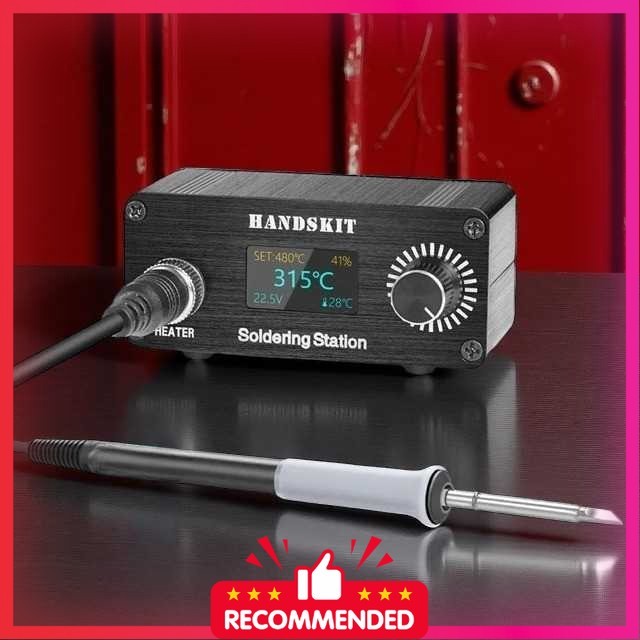 Handskit Solder Station Adjustable Temperature Anti-Static OLED 72W - T12D