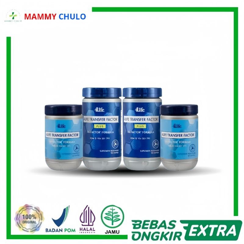4LIFE TRANSFER FACTOR - TRI FACTOR FORMULA 100% ASLI ORIGINAL ISI 60/90 CAPSUL COD By Amanah