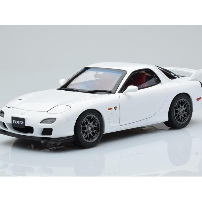 1/18 POLAR MASTER MAZDA RX7 SPIRIT R WHITE