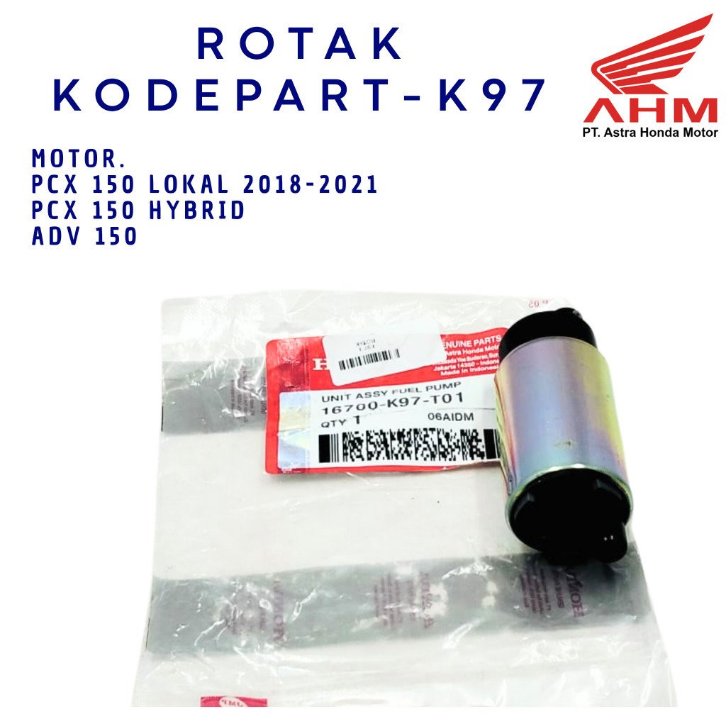 DINAMO FUEL PUMP ROTAK MOTOR PCX 150 ADV 150 K97