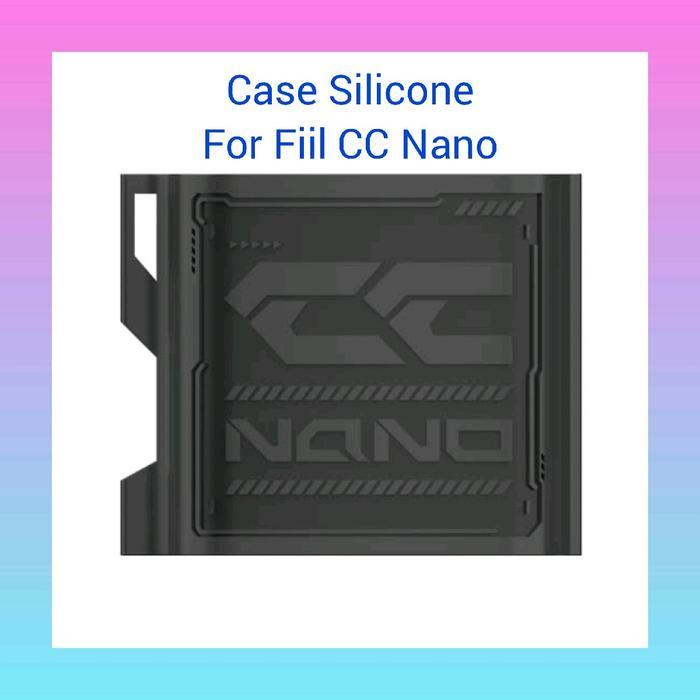 Fiil CC Nano Case Silicone Protection Cover Accessories Hitam - BLACK HARD CASE