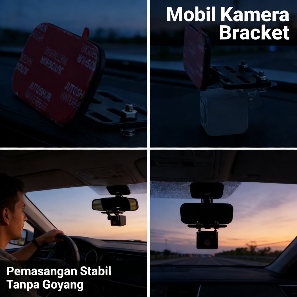 Kamera Mobil Bracket Belakang Kamera Mundur Mobil Reardashcam Dashcam Kamera Mobil Dudukan Kamera Mu