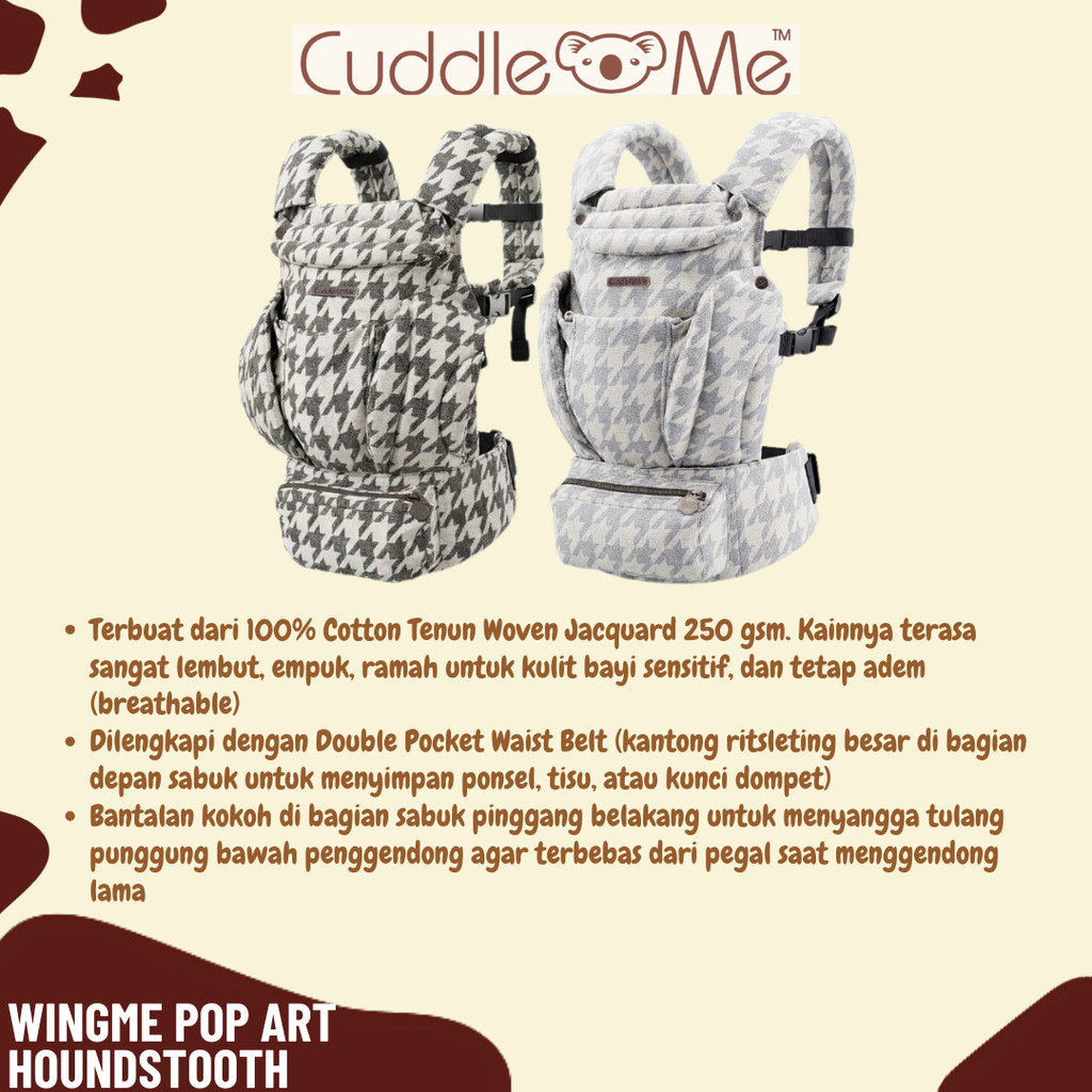 Cuddleme Wingme Pop Art - Gendongan Bayi