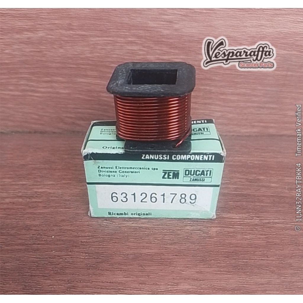 Spul H original Ducati zem Italy untuk stoplamp vespa PX exclusive Excel spartan strada npx t5 corsa
