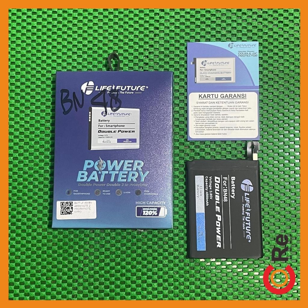 BATERAI BN48 REDMI NOTE 6 PRO/ NOTE 2 PRO ORI - LF (LIFE FUTURE) BATTERY