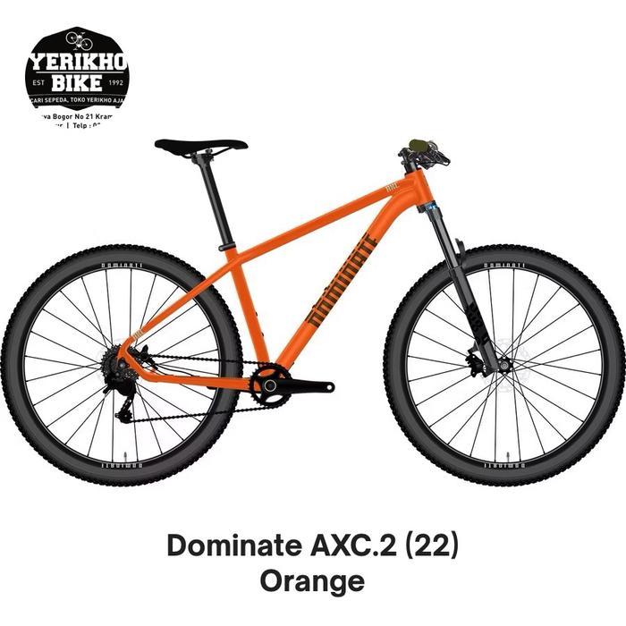 Sepeda Gunung MTB 29 Dominate AXC.2 (22) Shimano Deore 10 Speed - Orange