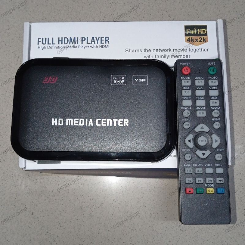 HD MEDIA PLAYER HDMI     Berkualitas