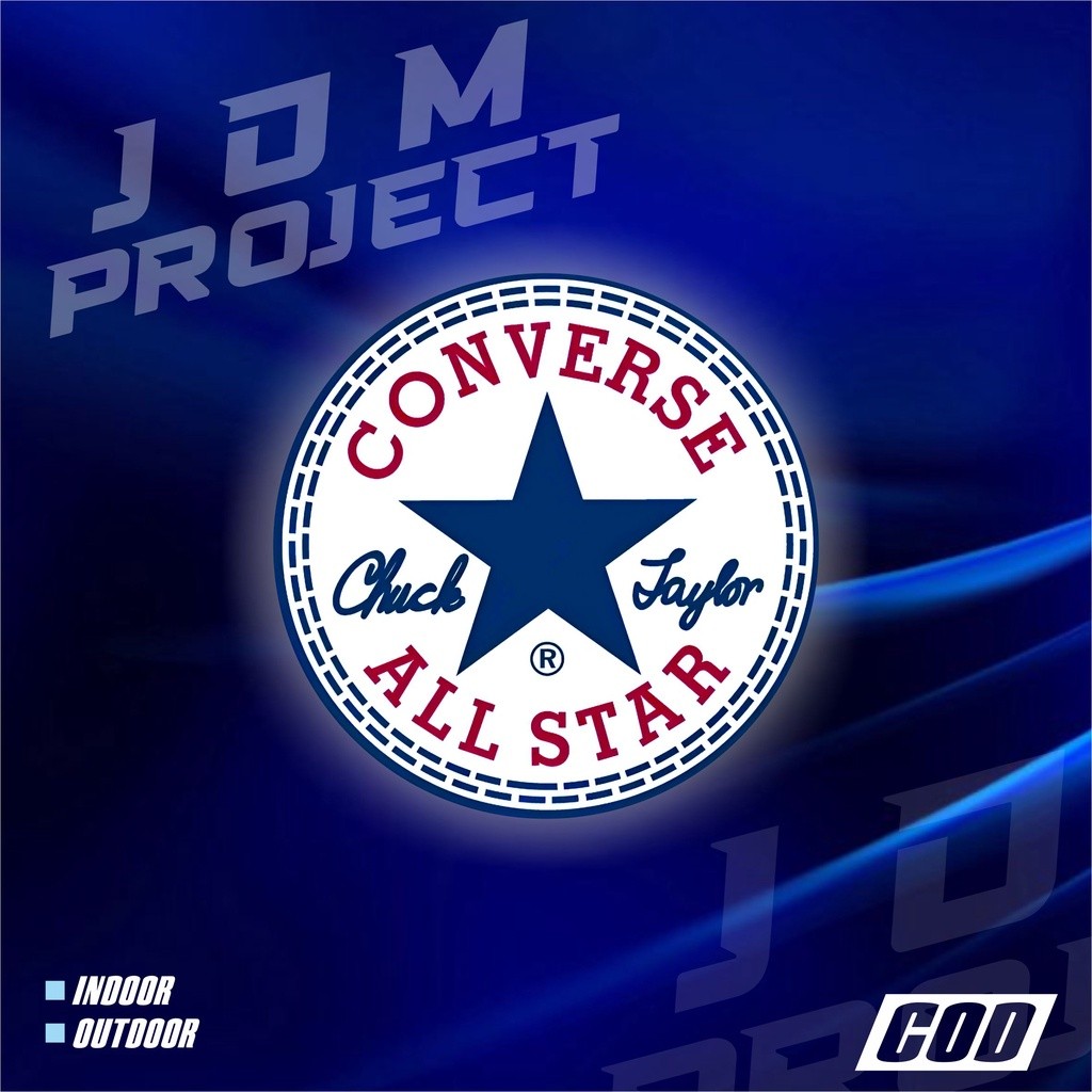 JDM Project 02 - Sticker print cutt converse