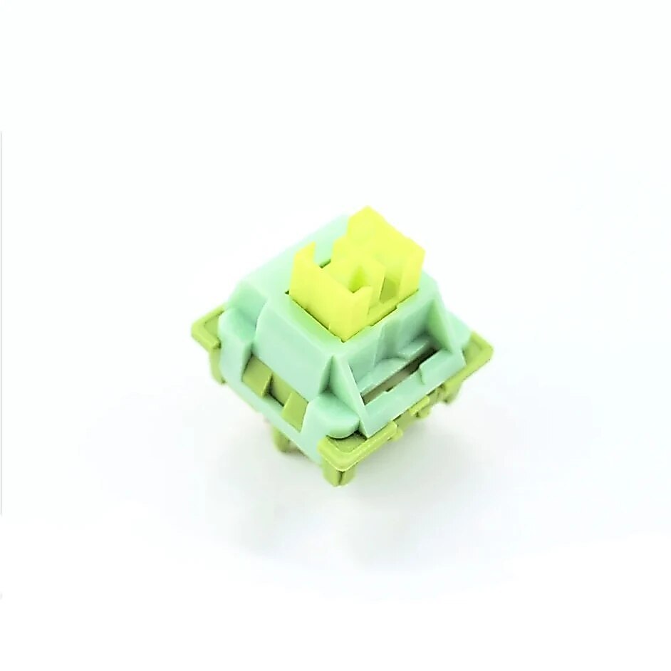 Outemu Silent/Clicky Switches Lubed Mechanical Keyboard Switch 5Pin Silent Tactile Linear Cream Blue