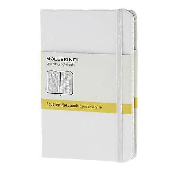 PROMO Moleskine Squared Notebook White - pocket size