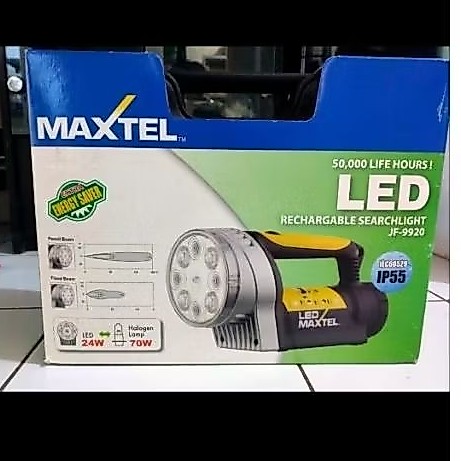 Maxtel LED Rechargable SearchLight JF - 9920 LED 24 W
