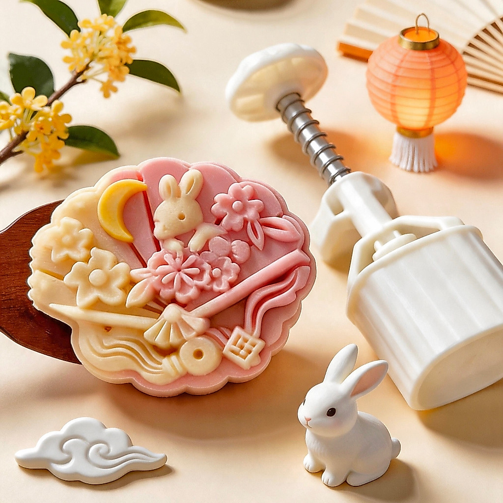 Cetakan Mooncake 75gr cetakan mooncake cetakan kue 75gr kue bulan terbaru