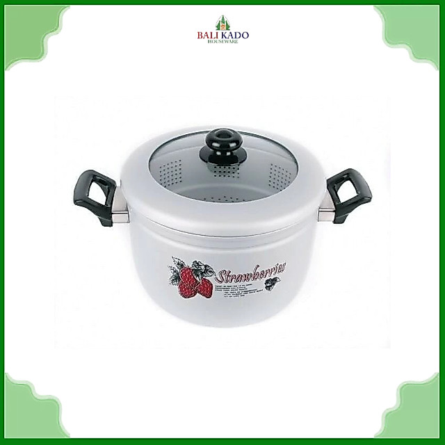 Maspion Panca guna / Panci Kukusan 30CM | Maspion Panci Kukus Steamer Aluminium 30cm