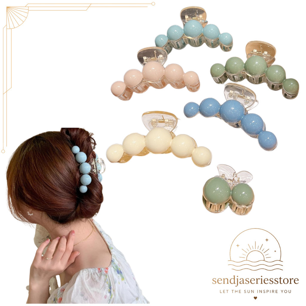 SS - JEPIT RAMBUT MOTIF MUTIARA GAYA KOREA PREMIUM H580 JEDAI RAMBUT ELEGAN JEPITAN RAMBUT