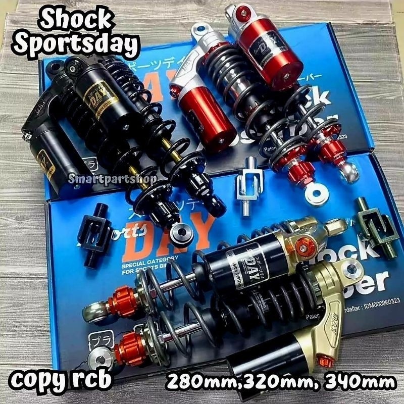 Skok Shock Tabung Day Copy KTC 280 320 340 Shockbreaker skok kopi ktc Supra Cb GL Jupiter Fiz R RX K