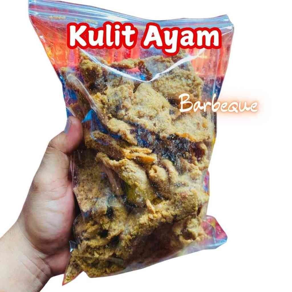 

1 KG Kerupuk Kulit Ayam Crispy Kriukk Rasa Rumput Laut / Keripik Kulit Ayam Matang Kriukk Crispy Snack Kriukkzz