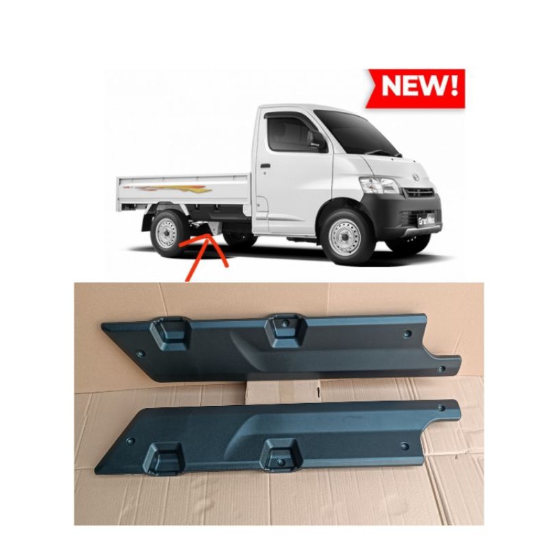 perisai bak samping grand max pic up / sayap samping grand max / sayap samping bak / perisai bak gra