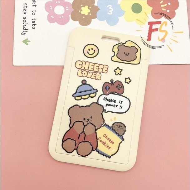 

FS Tempat Kartu Identitas Tempat Kartu Akses MRT/ID Card Holder/Pelindung Kartu Name Tag