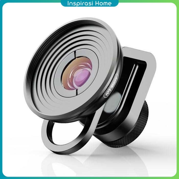 APEXEL Lensa Kamera Smartphone Universal Clip 10X Macro Lens - HD5M