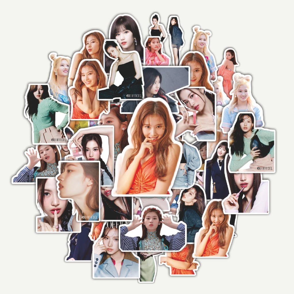 

Sticker Pack Stiker Sana Twice Girls Band | Sticker TUMBLR | Stiker LAPTOP KOPER HELM