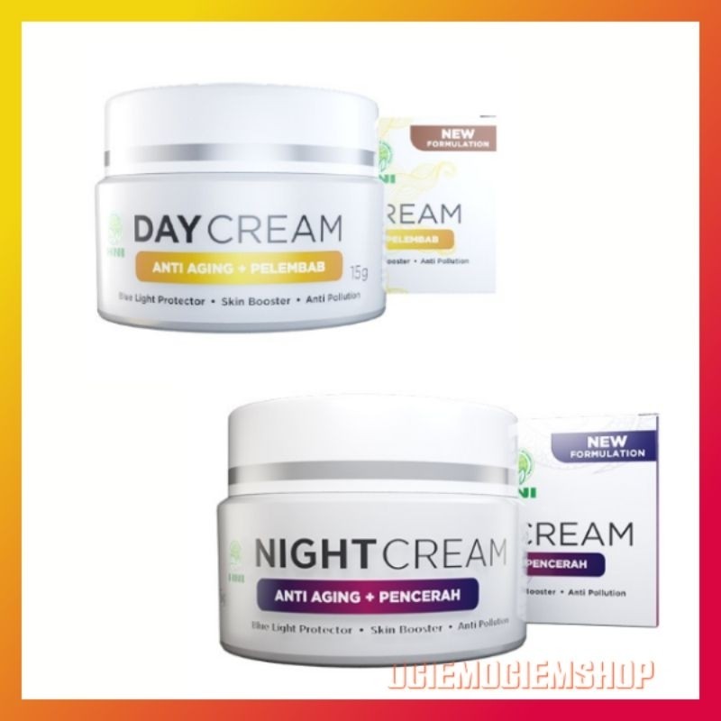 Paket Day Cream Night  Cream / Krim Siang/Malam HNI HPAI