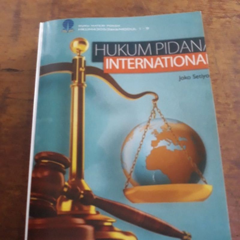 

Buku hukum pidana international joko setiyono