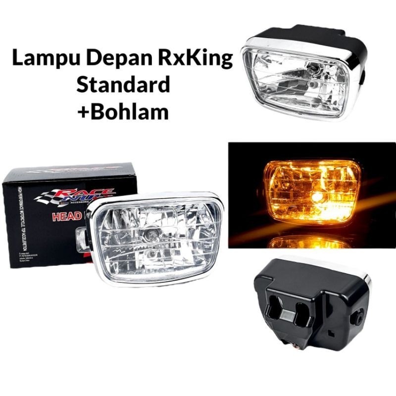 HEDLAMP DAYMAKER RX KING REFLEKTOR LAMPU DEPAN DEYMEKER RX KING LAMPU LED RXKING RX-S GL 100 GL MAX